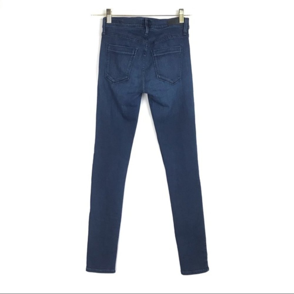 AGOLDE Colette Skinny Dark Wash Stretch Jeans